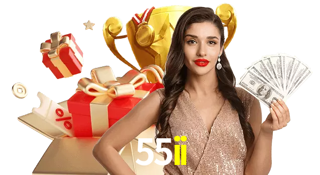 Jogue com dealers reais no 55ii!